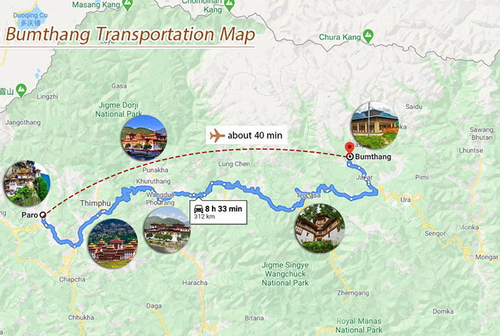 bumthang , bumthang valley , Places to visit in Bhutan 